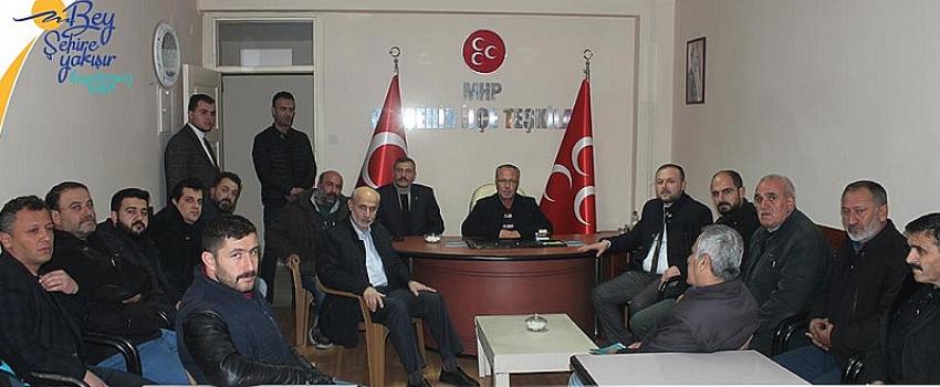 Beyşehir Ak Parti’den MHP’ye Ziyaret