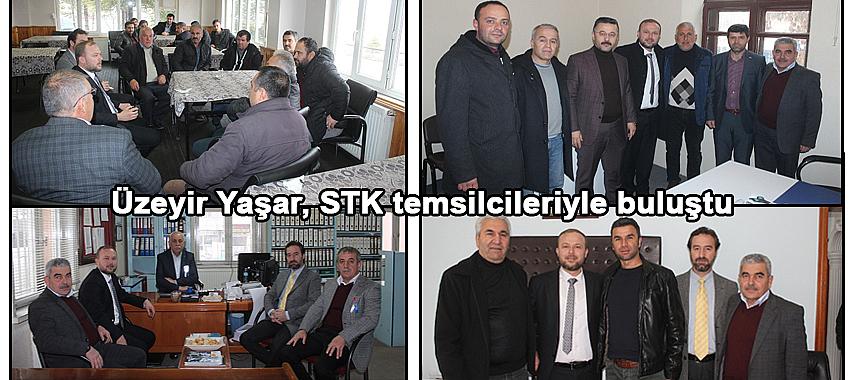 Üzeyir Yaşar, STK Temsilcileriyle Buluştu