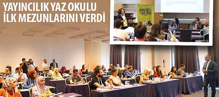 Yayıncılık Yaz Okulu İlk Mezunlarını Verdi