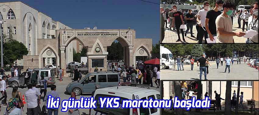 İki günlük YKS maratonu başladı