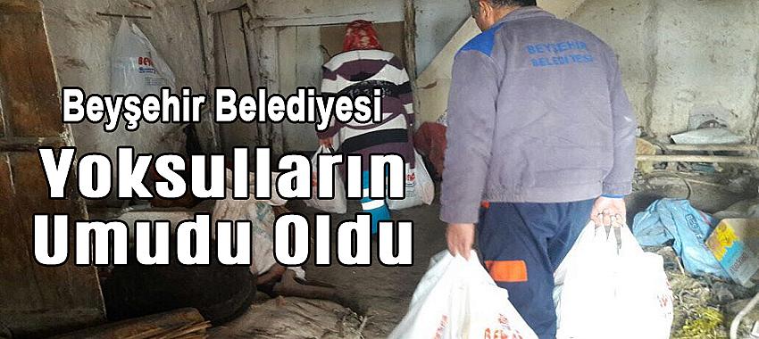 Beyşehir Belediyesi Yoksulların Umudu Oluyor 