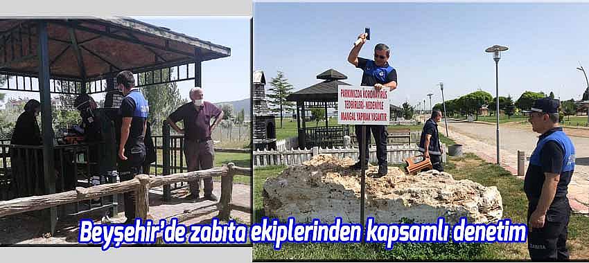 Beyşehir'de zabıtadan kapsamlı denetim