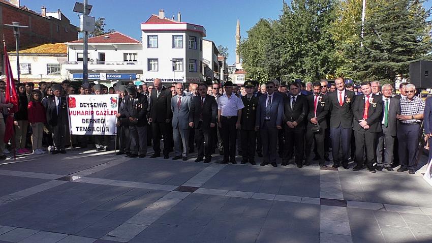 Beyşehir'de Gaziler Günü Anma Programı