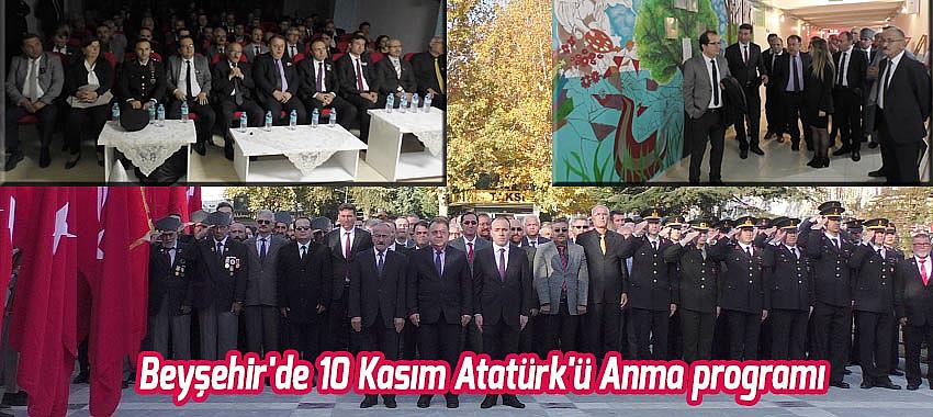 Atatürk'ü 81. yılında saygıyla anıldı