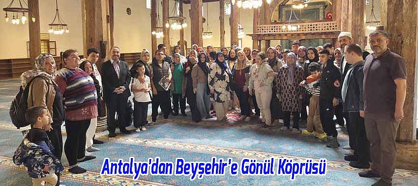 Antalya’dan Beyşehir’e Gönül Köprüsü: Engelli Bireyler Eşrefoğlu’nda