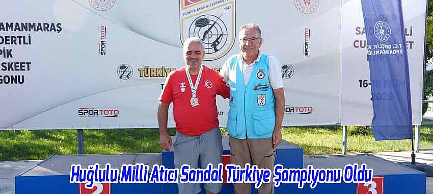 Huğlulu Milli Atıcı Hüseyin Sandal Türkiye Şampiyonu Oldu