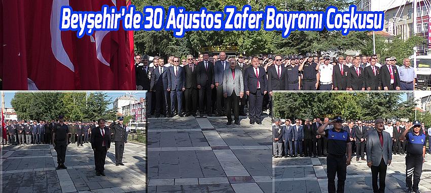 Beyşehir’de 30 Ağustos Zafer Bayramı Coşkusu