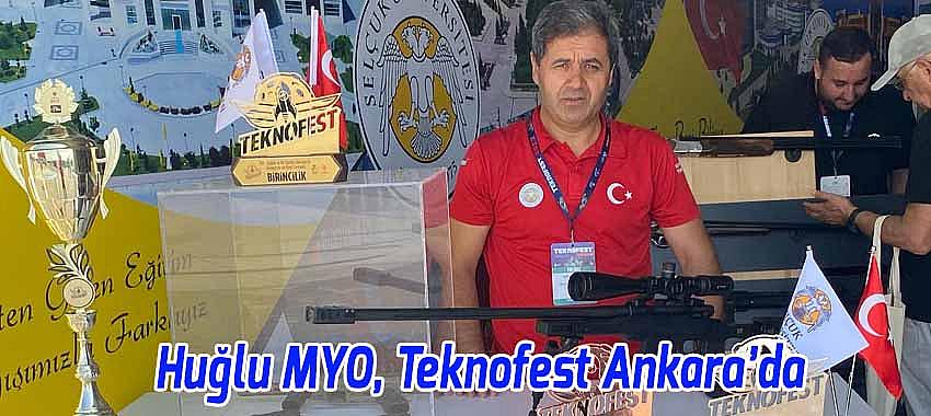 SÜ Huğlu MYO, Teknofest Ankara’da