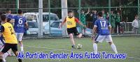 Beyşehir Ak Parti’den Gençler Arası Futbol Turnuvası