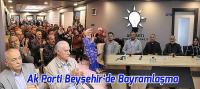 Beyşehir Ak Parti İlçe Teşkilatında Bayramlaşma Programı Düzenlendi