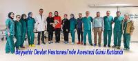 Beyşehir Devlet Hastanesi’nde Anestezi Günü Kutlandı
