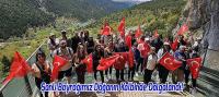 Beyşehir'de 19 Mayıs Coşkusu: Şanlı Bayrağımız Doğanın Kalbinde Dalgalandı!