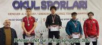 Pehlivan Cihat Dur Türkiye Şampiyonu Oldu