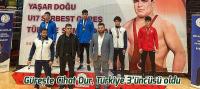 Beyşehirli Güreşci Cihat Dur Türkiye 3’üncüsü oldu