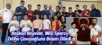 Başkan Bayındır'dan Milli Sporcuya Başarı Dileği