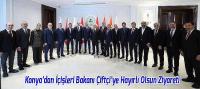 Konya Protokolünden İçişleri Bakanı Çiftçi’ye Hayırlı Olsun Ziyareti