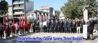 Beyşehir'de İlköğretim Haftası Çelenk Sunma Töreni Başladı