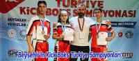 Beyşehir’in Kick Boks Türkiye Şampiyonları