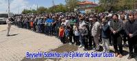 Beyşehir Sadıkhacı Ve Eylikler’de Şükür Duası Düzenlendi