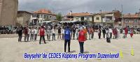 Beyşehir'de ÇEDES Kapanış Programı Düzenlendi