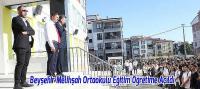 Beyşehir Müftü Mahallesi Melihşah Ortaokulu Eğitim Öğretime Açıldı