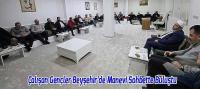 Beyşehir'de Çalışan Gençler Beyşehir’de Manevi Sohbette Buluştu