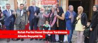Refah Partisi Genel Başkan Yardımcısı Altınöz Beyşehir'de