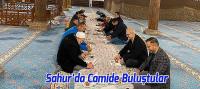 Beyşehir'de Sahur Vakti Camide Buluştular