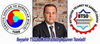 Beyşehir TSO’da Mustafa Akbıyık Güven Tazeledi!