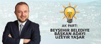 Ak Parti Beyşehir Belediye Başkan Adayı Üzeyir Yaşar