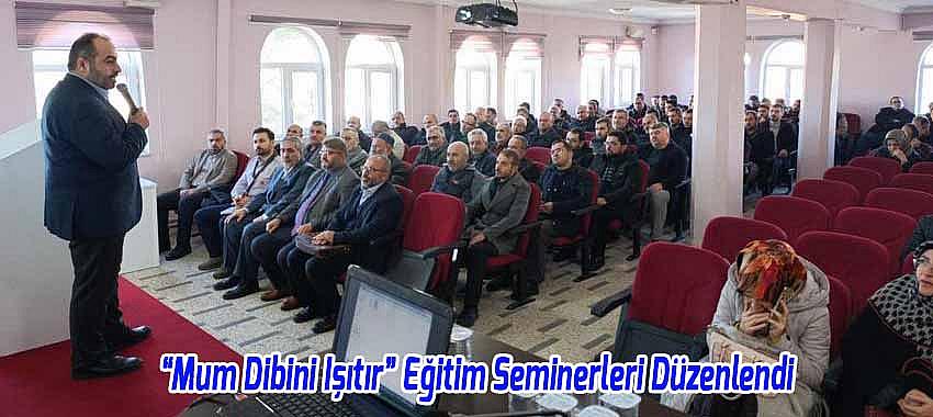 Beyşehir’de “Mum Dibini Işıtır” Projesi Kapsamında Eğitim Seminerleri Düzenlendi