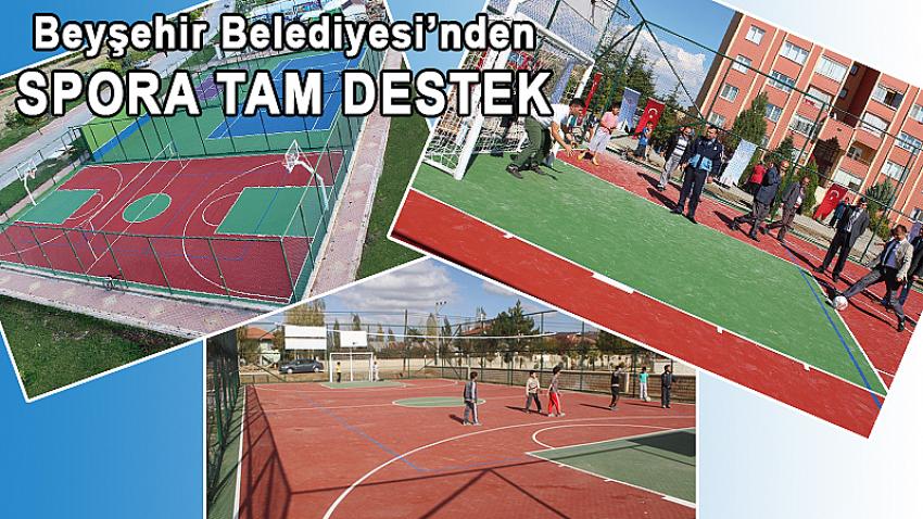 Beyşehir Belediyesi’nden Spora Tam Destek