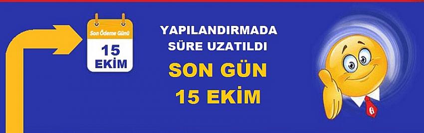 Borçların Yeniden Yapılandırılmasında Süre Uzatıldı