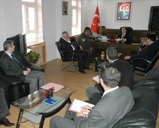 Spor güvenlik toplantısı yapıldı 