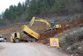 Beyşehir-Cevizli Yolunda Çalışma