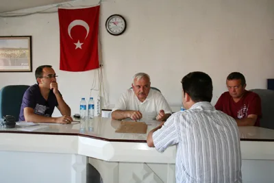 Gemi sınavında ter döktüler