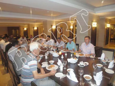 Derebucak protokolü iftar yemeğinde