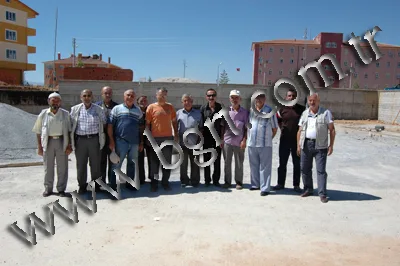 Cami inşaatı sürüyor