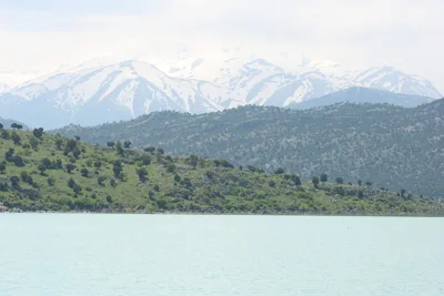 Anamasın zirvesine kar düştü