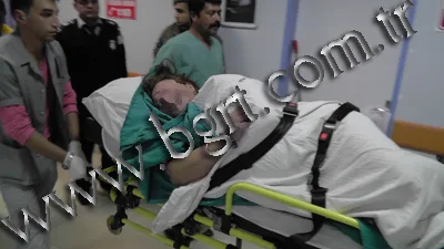 Silahla yaralandı, hastaneye yürüyerek girdi