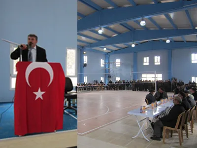 Çok amaçlı salon hizmete açıldı