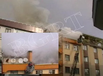 Yangın Korkuttu