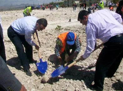 Beyşehir Yeşile Bürünüyor