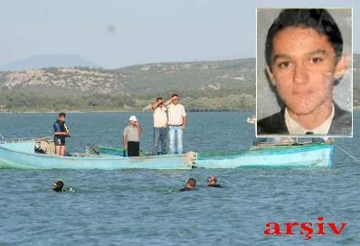 Tekneden düşerek boğuldu