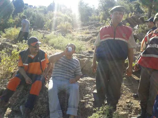Kaybolan avcıyı Jandarma buldu 