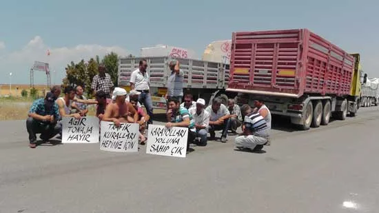 Böyle protesto görülmedi!