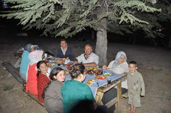 Piknik keyifli iftar 