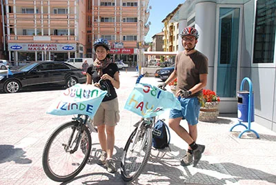 Göller için pedal çeviriyorlar 
