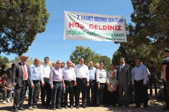 Yeşildağlılar hasret giderdi 