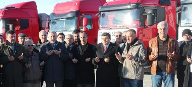 Beyşehir'den Suriye'ye 6 Tır Yardım